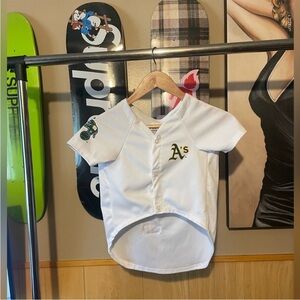 Oakland Athletics Dog Jersey, #1, Fits M/L- EUC